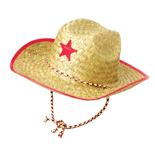 Child Cowboy Hat w/Star<br>Each